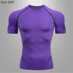 Jerseys Men Gym Fitness Sports Mma Exercise Training Man T-shirt Work Out Compression Rashguard Jiu Jitsu T Shirt Men Shirts