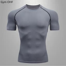 Jerseys Men Gym Fitness Sports Mma Exercise Training Man T-shirt Work Out Compression Rashguard Jiu Jitsu T Shirt Men Shirts
