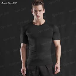 Jerseys Men Gym Fitness Sports Mma Exercise Training Man T-shirt Work Out Compression Rashguard Jiu Jitsu T Shirt Men Shirts