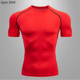 Jerseys Men Gym Fitness Sports Mma Exercise Training Man T-shirt Work Out Compression Rashguard Jiu Jitsu T Shirt Men Shirts
