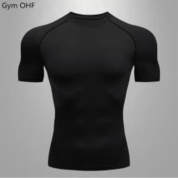 Jerseys Men Gym Fitness Sports Mma Exercise Training Man T-shirt Work Out Compression Rashguard Jiu Jitsu T Shirt Men Shirts