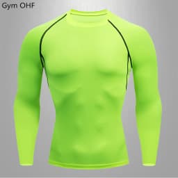 Jerseys Men Gym Fitness Sports Mma Exercise Training Man T-shirt Work Out Compression Rashguard Jiu Jitsu T Shirt Men Shirts