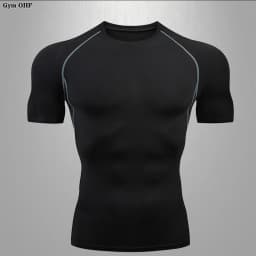 Jerseys Men Gym Fitness Sports Mma Exercise Training Man T-shirt Work Out Compression Rashguard Jiu Jitsu T Shirt Men Shirts