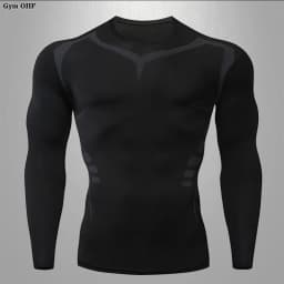 Jerseys Men Gym Fitness Sports Mma Exercise Training Man T-shirt Work Out Compression Rashguard Jiu Jitsu T Shirt Men Shirts
