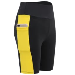 2026 Women's Yoga Pants Gym Pants Sports Running Shorts Quick Dry Leggings Cycling Push-Ups Safety Panties with Side Pockets