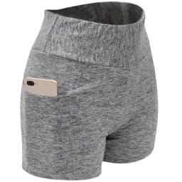 2026 Women's Yoga Pants Gym Pants Sports Running Shorts Quick Dry Leggings Cycling Push-Ups Safety Panties with Side Pockets