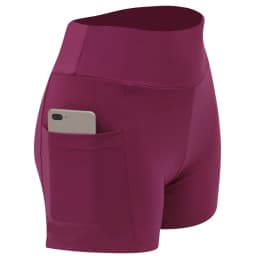 2026 Women's Yoga Pants Gym Pants Sports Running Shorts Quick Dry Leggings Cycling Push-Ups Safety Panties with Side Pockets