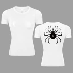 Graphic Print Compression Shirt for Women Summer Athletic Short Sleeve Baselayers Tops Gym Workout Running Quick Dry T-Shirts
