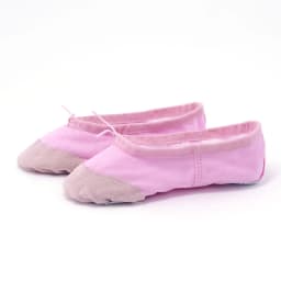 Girls Canvas Ballets Flat Dance Ballet Slippers Adult Women Dance Shoes Kids Classic Split Sole Soft Leather