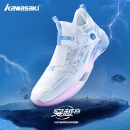 Kawasaki King Series 2.0 Professional Badminton Shoes For Men Women Anti-Twist Sports Original Men's Tennis Shoes Sneakers A3311