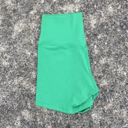 Solid Color High Waist Yoga Short Leg Women Fitness Sport Short  Bike Soft Squatting Proof Comprehensive Training Jog Athletic