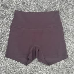 Solid Color High Waist Yoga Short Leg Women Fitness Sport Short  Bike Soft Squatting Proof Comprehensive Training Jog Athletic