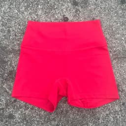 Solid Color High Waist Yoga Short Leg Women Fitness Sport Short  Bike Soft Squatting Proof Comprehensive Training Jog Athletic