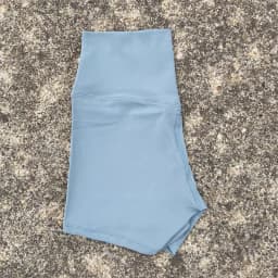 Solid Color High Waist Yoga Short Leg Women Fitness Sport Short  Bike Soft Squatting Proof Comprehensive Training Jog Athletic
