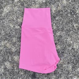 Solid Color High Waist Yoga Short Leg Women Fitness Sport Short  Bike Soft Squatting Proof Comprehensive Training Jog Athletic