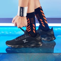 Xtep Running Shoes For Men 2025 Spring Sweat-Absorbing Sports Shoes Wear-Resistant Stability Sporty Sports Sneakers 880119115131