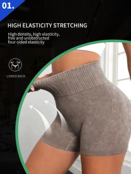 Tight, High Waisted, Sexy Peach Quick Drying, Breathable Yoga Pants, WOMEN'S Running, Sports, and Fitness Three Point Shorts