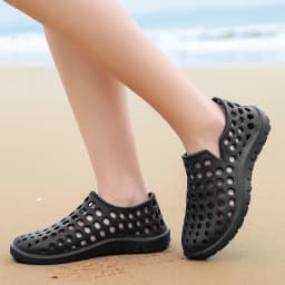 Large Size Unisex Summer Outdoor Sandals Beach Aqua Shoes Couple Casual Slippers Weman Garden Shoes Men Wading Shoes 36-45#