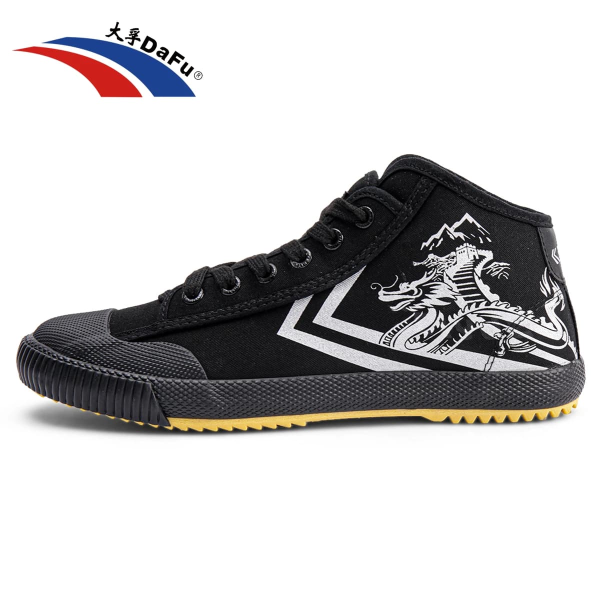Dafu Shoes Mid Top Parkour Dragon Sneakers
