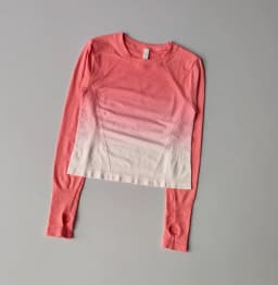 Gradual Slimming Sports T-shirt Fitness Suit Women's Tight Fitting Quick Drying Top Yoga Suit Training Slim Fitting Long Sleeves