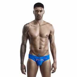 SEOBEAN Men's Low Rise Swim Briefs Classic Bikini Swimwear