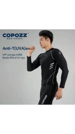 COPOZZ Plus Size Men's Swimming Trunks Shorts Long to Knee Competitive Surf Training Swimsuit Male Quick Dry Anti-embarrassment