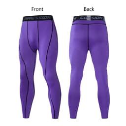 Men's Compression Pants for Running Cycling Basketball Soccer Elasticity Sweatpants Fitness Tights Legging Trousers Rash Guard