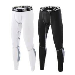 Men's Compression Pants for Running Cycling Basketball Soccer Elasticity Sweatpants Fitness Tights Legging Trousers Rash Guard