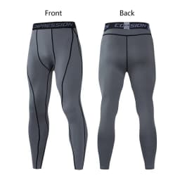 Men's Compression Pants for Running Cycling Basketball Soccer Elasticity Sweatpants Fitness Tights Legging Trousers Rash Guard
