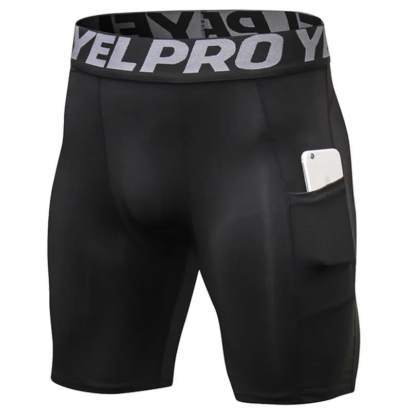 2024 Men Compression Short Running Tights Men's Quick Dry Gym Fitness Sport Leggings Running Shorts Male Underwear Sport Shorts