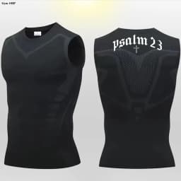 Tank For Men Summer Cool Men Vest Sleeveless Tight Psalm+23 Compression Shapewear Shirts Tank Tops Body Breathable Lce Silk Vest