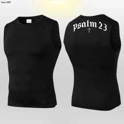 Tank For Men Summer Cool Men Vest Sleeveless Tight Psalm+23 Compression Shapewear Shirts Tank Tops Body Breathable Lce Silk Vest