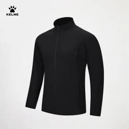 Kelme Men's Light Woven Jacket Upf50+ Sun Protection Stand Collar Jacket Day Training Outdoor Sports Running Windbreaker