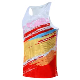 Mens Hole Running Vest Urltra-Light Marathon Undershirt Speed Tops Tank Men Sport Fitness Sleeveless Shirt Clothing Quick Drying