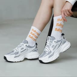 Baasploa Women Retro Running Shoes Outdoor Mesh Lace Up Jogging Sports Shoes Female Casual Lightweight Breathable Non-slip Shoes