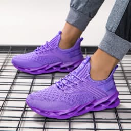 2025 Fashion Red Casual Sneakers Women Men Blade Shoes Big Size 45 Light Breathable Sports Shoes for Men Mesh Running Sneakers