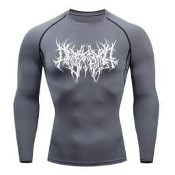 Men's T-shirt Men Running Sport T Shirt Men Compression Fitness Tops Tee Quick DryTight Training Gym Sport Running Shirts Jersey