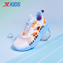 Xtep Light Oxygen Unisex Running Shoes Spring Shock Absorption Lightweight Breathable Teenager's Sports Shoes 676216119185