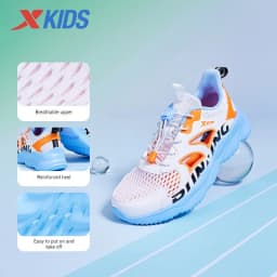 Xtep Light Oxygen Unisex Running Shoes Spring Shock Absorption Lightweight Breathable Teenager's Sports Shoes 676216119185