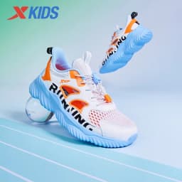 Xtep Light Oxygen Unisex Running Shoes Spring Shock Absorption Lightweight Breathable Teenager's Sports Shoes 676216119185