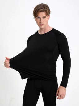 Men's Compression Shirts: Get Fit Fast With Long Sleeve Athletic Workout Tops!