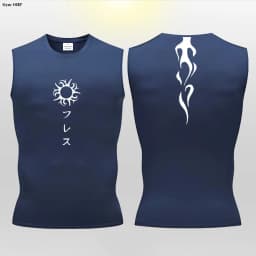 Y2K Running Vest Mens Compression Tank Tops Muscle Fitness Clothes Sports Sleeveless Shirt Elastic Gym Bodybuilding Singlets