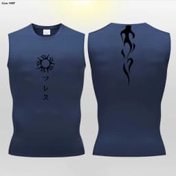 Y2K Running Vest Mens Compression Tank Tops Muscle Fitness Clothes Sports Sleeveless Shirt Elastic Gym Bodybuilding Singlets