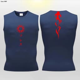 Y2K Running Vest Mens Compression Tank Tops Muscle Fitness Clothes Sports Sleeveless Shirt Elastic Gym Bodybuilding Singlets