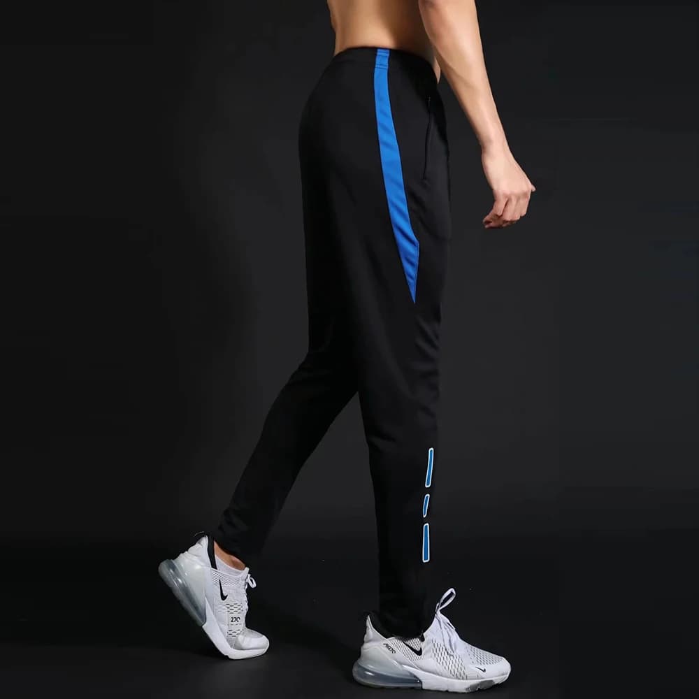 Men's Running Pants Sportswear Jogging Sweatpants Quick Dry Soccer Tracksuit Elastic Gym Fitness Trousers Training Sport Pants