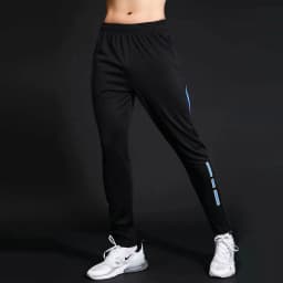 Men's Running Pants Sportswear Jogging Sweatpants Quick Dry Soccer Tracksuit Elastic Gym Fitness Trousers Training Sport Pants