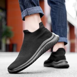 Unisex Men Women Casual Shoes Soft Sole Slip-On Men Sneakers Women Running Shoes Men Lightweight Loafers Walking Male Footwear