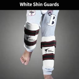 Children's Taekwondo Protective Gear Set - Leg and Arm Guards, Adult Elbow and Knee Pads for Training and Competition