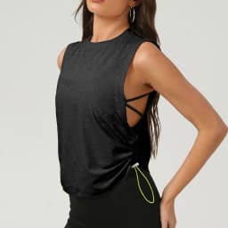 Women Sleeveless Yoga Shirt Summer Solid Color Loose Running Top Breathable Quick Dry Gym Vest Female Sportswear Workout Clothes