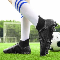 2025 Socks Style Kid Adult Sport Soccer Shoes Training Boys Football Boots Size 33-46 Sneakers AG Youth Soccer Shoes